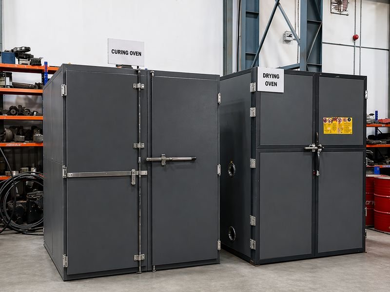 Burn-off and stripping curing drying ovens